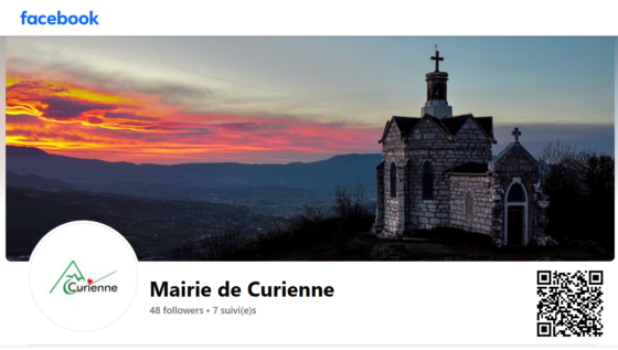 📱 La mairie de Curienne est sur Facebook !