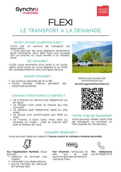 Flexi le transport à la demande