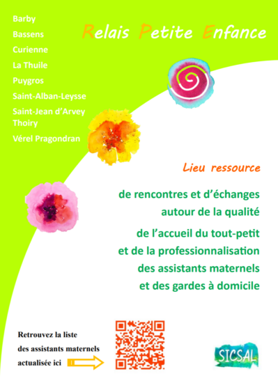 Relais Petite Enfance (SICSAL) : nouvelles coordonnées