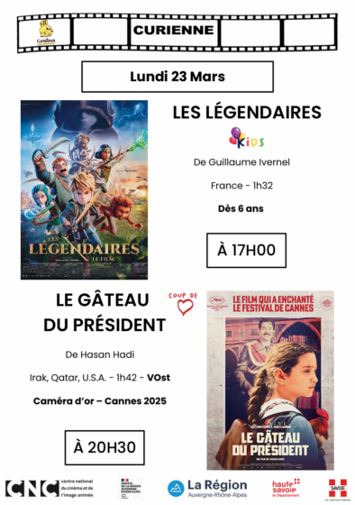 Cinébus séances du mois de mars