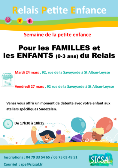 Semaine de la petite enfance