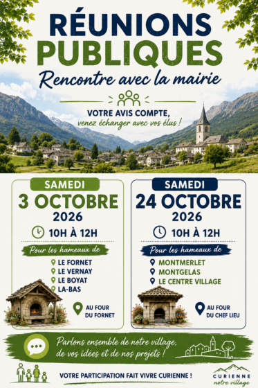 Rencontres avec la mairie