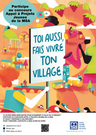 Lancement de l&rsquo;Appel à Projets Jeunes « Mieux vivre en milieu rural » par la MSA Alpes du Nord